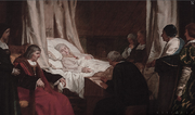 Isabella on her deathbed