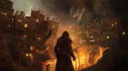 Concept art of the Derinkuyu fire
