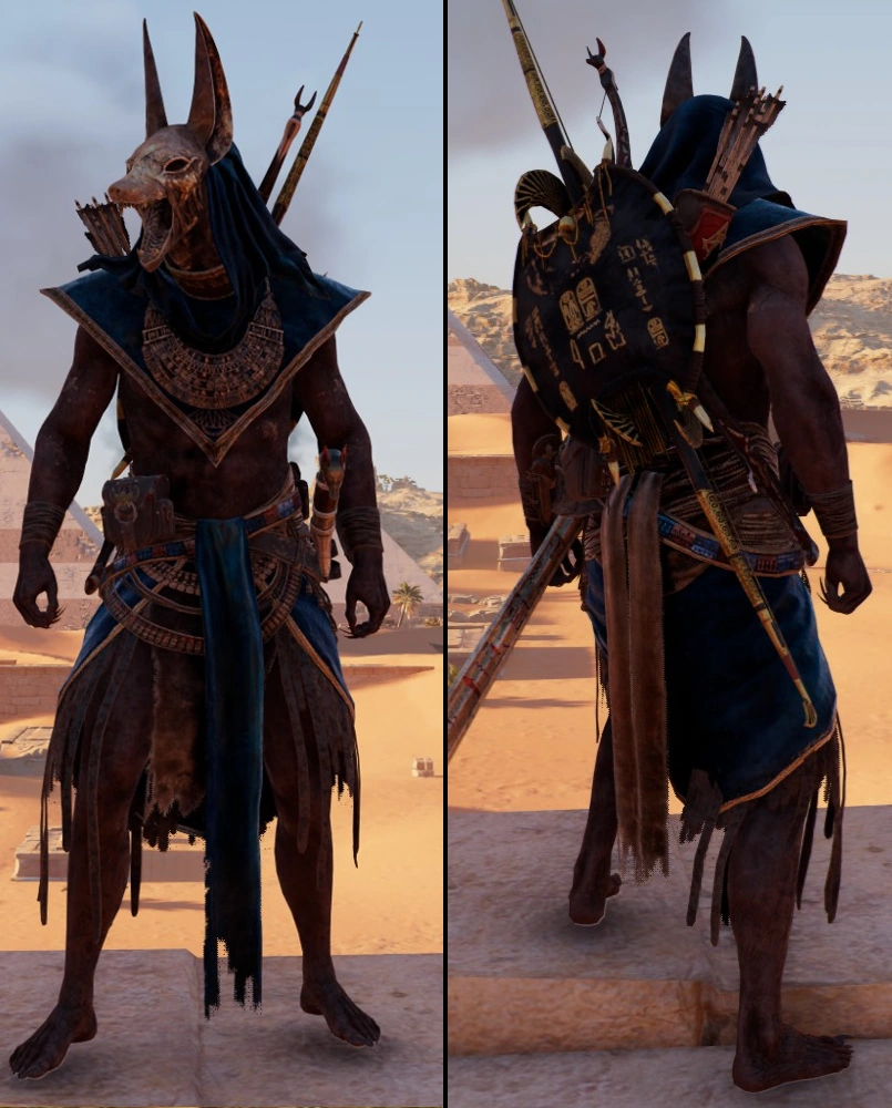 Assassins creed origins anubis foothinking