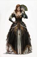 ACU Elise Party Dress - Concept Art