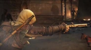 Sarbacane dans le dos de Edward Kenway