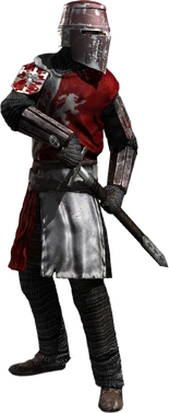 第三次十字军东征时代，十字军中的圣殿骑士成员