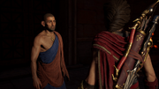 Kassandra meeting the priest once again