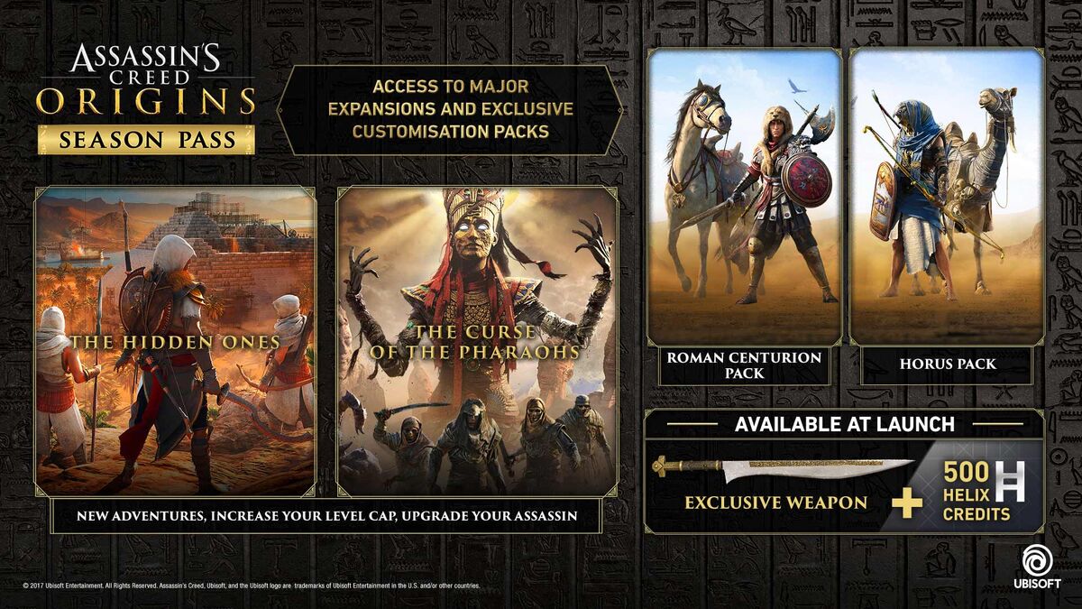 Assassin's Creed: Origins downloadable content | Creed Wiki | Fandom