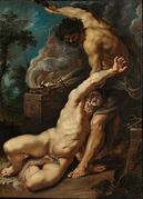 Cain Slaying Abel by Peter Paul Rubens