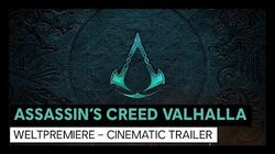 Assassin's Creed Valhalla „Cinematic World Premiere Trailer“ Ubisoft DE