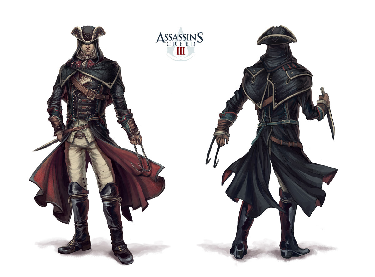 AC3 all Champion pack costumes  Assassin's Creed 3 Multiplayer