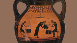 DTAG - Amphora with scene of merchandise weighing