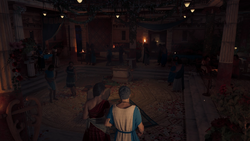 Kassandra al simposio.