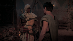 ACO Conflicts of Interest - Bayek given Sefetu's location