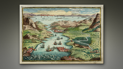 DTAG - Pictorial map of the Dardanelles