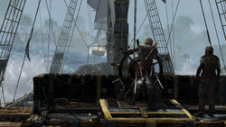 Edward pursuing the damaged Benjamin