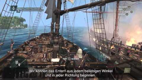 Piraten Gameplay Erlebnis- und Seeschlacht- Entdeckungstrailer - Assassin's Creed IV Black Flag DE
