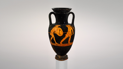 DTAG - Amphora scene of warrior against Persian archer