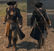 Captain Kidd's robes