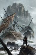 ACRogue relitto nave concept art