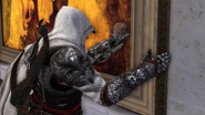 Ezio marchia l'ultimo dipinto.
