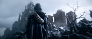 Ezio arrivant à Masyaf