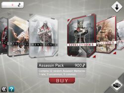 Assassin's Creed Recollection Memmory Store