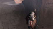 Ezio kissing Cristina