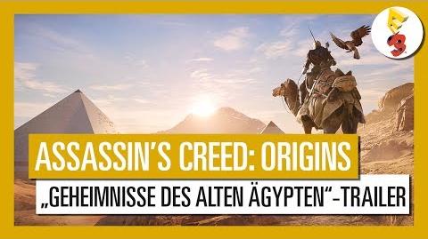 Assassin's Creed Origins E3 2017 „Geheimnisse des alten Ägypten“-Trailer