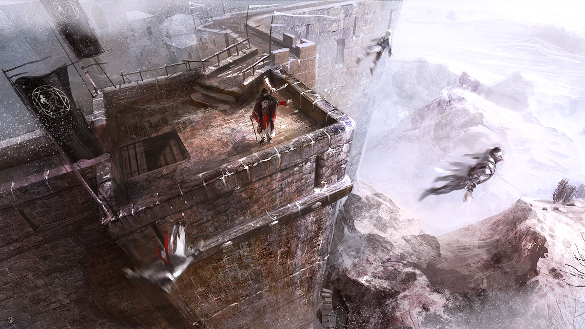 Assassin's Creed II - Ezio Leap of Faith Statue - Ubisoft