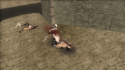 Altaïr fighting the Templars
