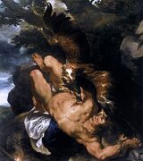 Prometheus Bound, by Peter Paul Rubens