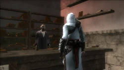 Marko informa Altaïr dove trovare i secondini.