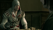 Ezio parla con Antonio.