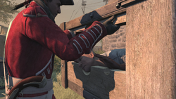 Haytham releasing the slaves