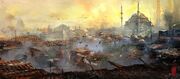 Constantinople rooftops