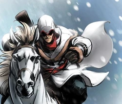 Nikolai reitet hinter dem Königlichen Zug hinterher