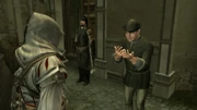 A Ezio le piden que entregue la carta.