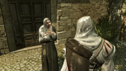 La femme réclamant l'aide d'Ezio