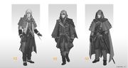 ACS Male Master Assassin Sketches 2