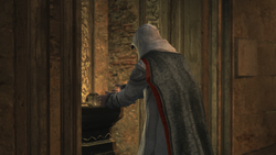 Altaïr nasconde la Mela.