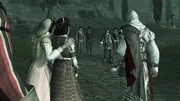 Vieri confronting Ezio and his family