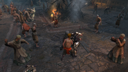 Ezio défendant les émeutiers