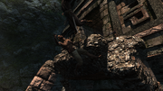 Edward taking out one of the smugglers