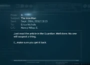 Rikino laiškas apie Geležinio Žmogaus statulą