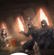 ACFT - Tessa talking to the Assassins
