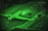 Vidéo de sécurité du hangar