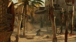 Basim discovering the consequences of his actions