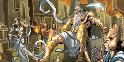 ACUp - Saturn's meeting with Juno and Minerva