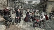 Assassin-s-creed-2-la-bataille-de-forli 01.jpg (273 kio) Machiavelli, Caterina Sforza et Ezio combattant les soldats des Orsi