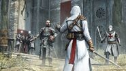 Altaïr "rescues" (?) Al Mualim