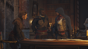 Arno receiving his mission