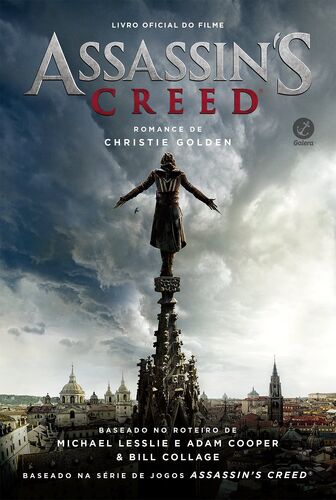 Capa de Assassin's Creed Livro Oficial do Filme