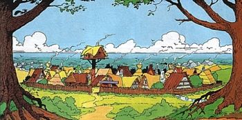 Village Des Irreductibles Gaulois Wiki Asterix Fandom